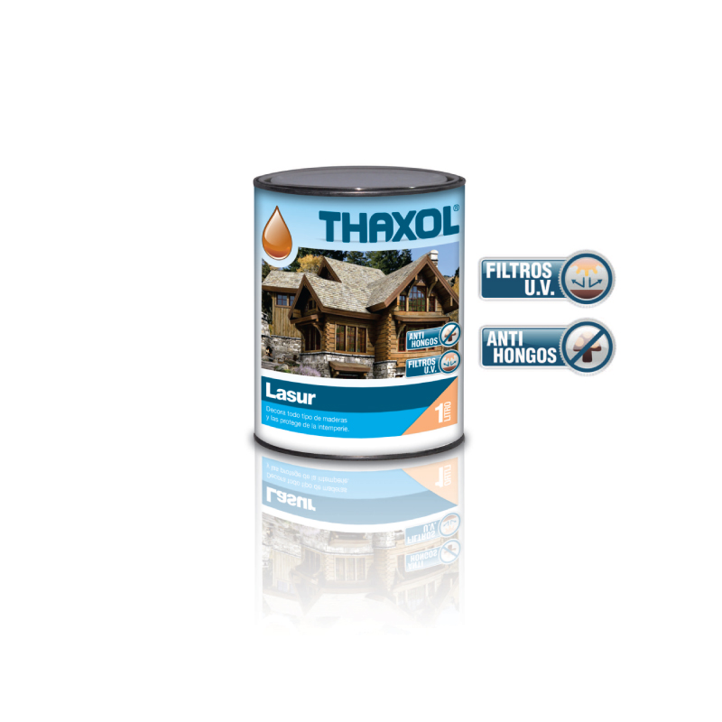 Barniz 1 Litro Marca Thaxol Varios Colores Para Madera